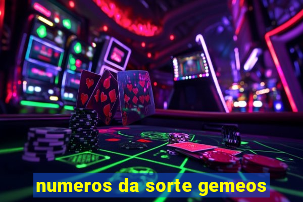 numeros da sorte gemeos